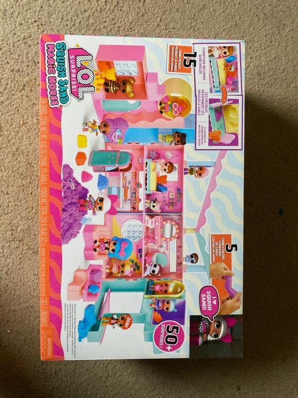 Lol Surprise! Squish Sand Magic House with Tot