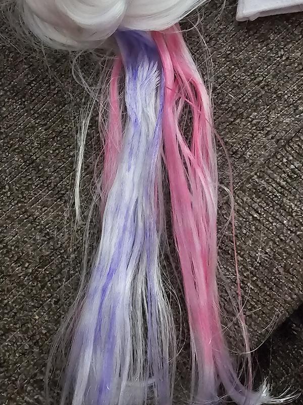 "Crunchy" hair with trial run