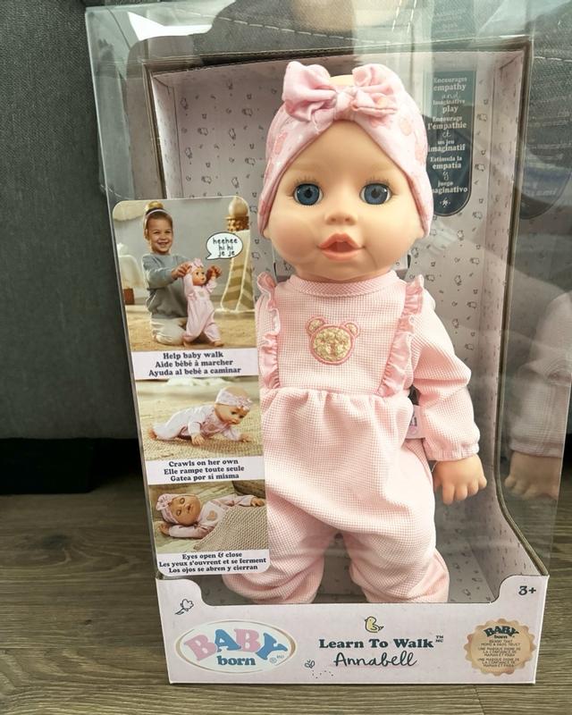 Baby Born Learn to Walk Doll Annabell The MGA Shop