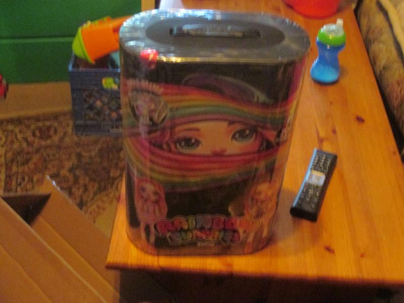 The fun starts when you start unwrapping the box