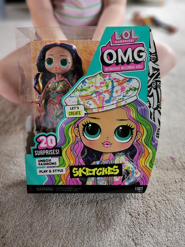 L.O.L. Surprise Glitter Colour Change Collectible Fashion Doll