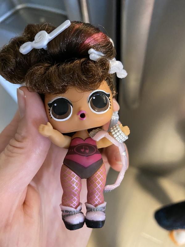 Color change. When she is warm it looks like she doesn’t have clothes on.