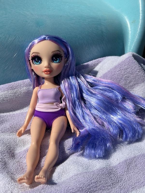 Rainbow High Swim & Style Violet (Purple) 11” Doll with Shimmery Wrap –  L.O.L. Surprise