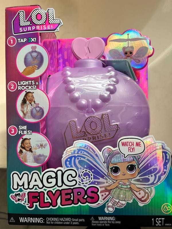 LOL Surprise Magic Flyers: Flutter Star - Hand Guided Flying Doll Brand New  2023