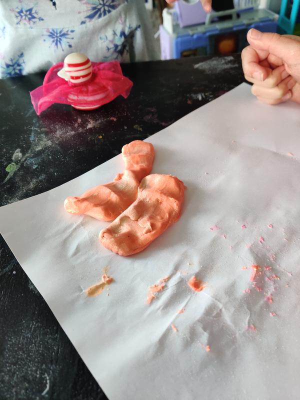 Last step, Adding the glitter