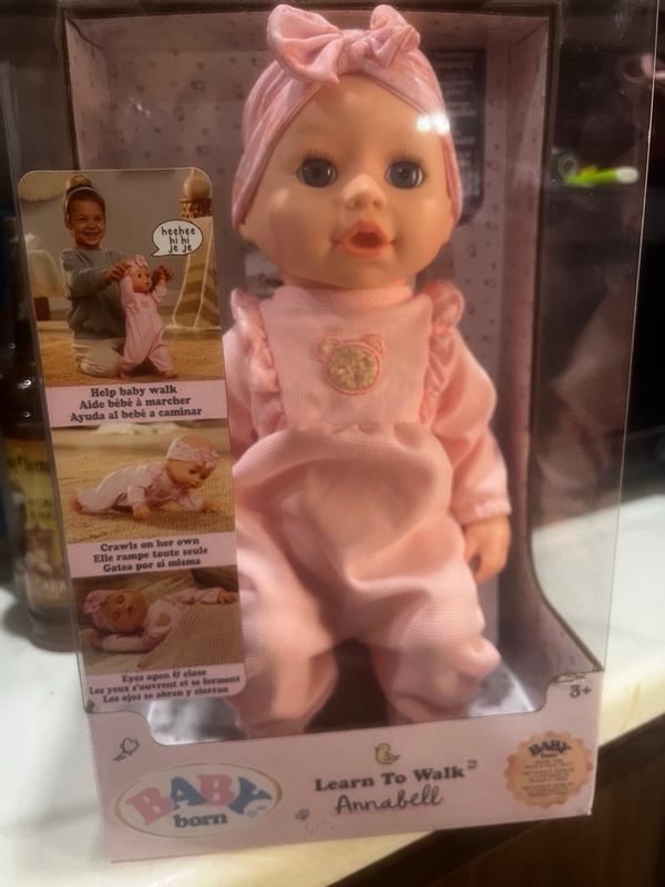 Baby Born Learn to Walk Doll Annabell The MGA Shop