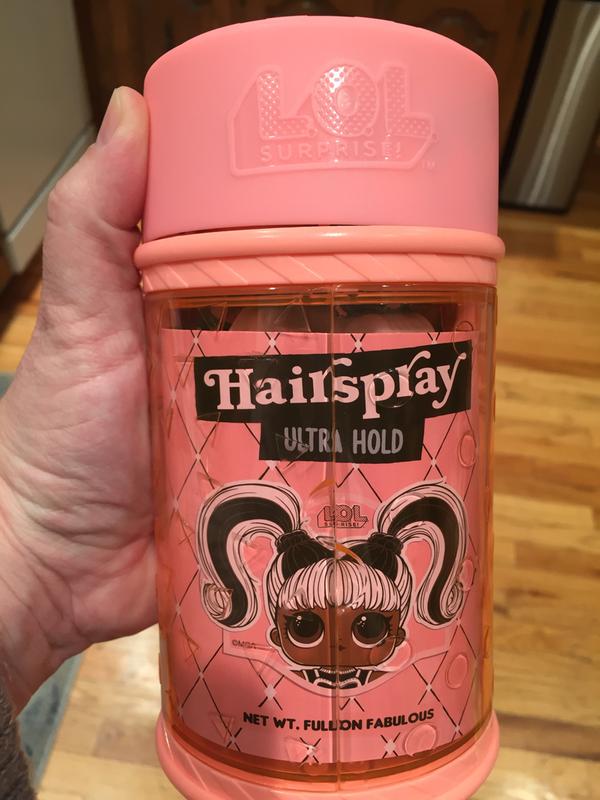 hairspray ultra hold lol dolls