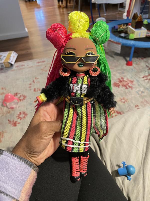 All dolled up with her accessories