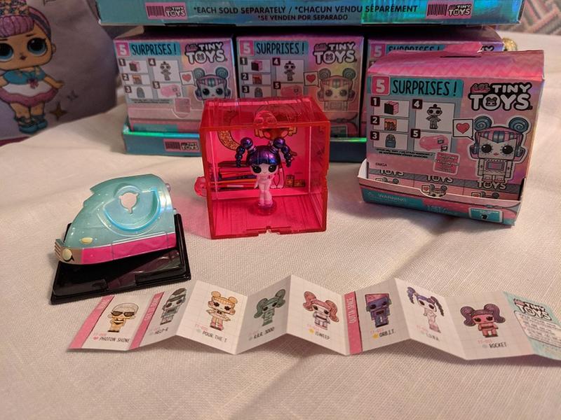 Tiny Toys Box Contents