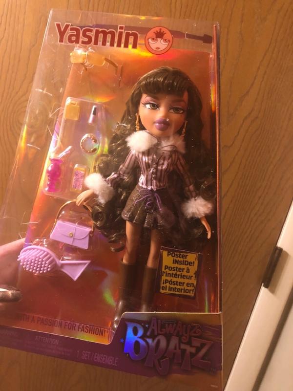 Bratz Alwayz Yasmin Fashion Doll with 10 Accessories and Poster