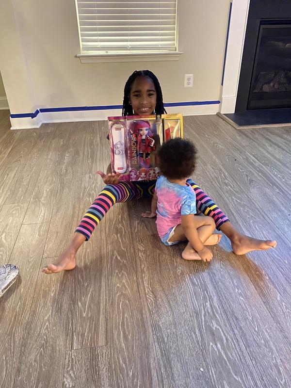 My daughter and her doll!