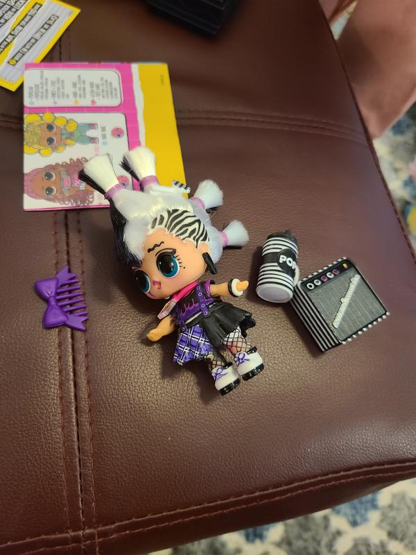 The doll with the accessories