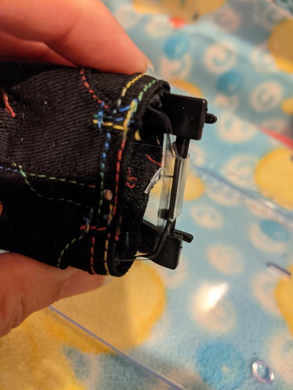 Way too many plastic tags to cut