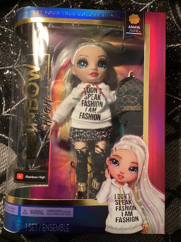 Rainbow High Junior High Amaya Raine Fashion Doll