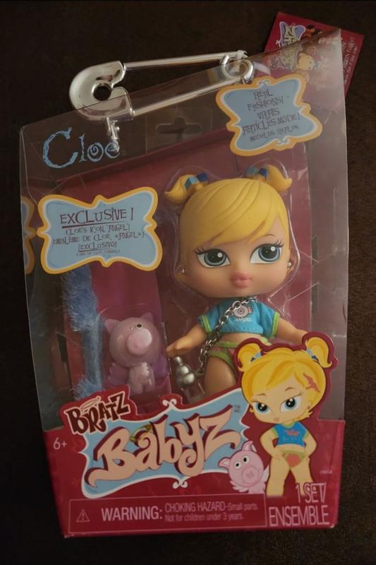 Bratz Babyz Cloe Collectible Fashion Doll with Real Fashions and Pet ...