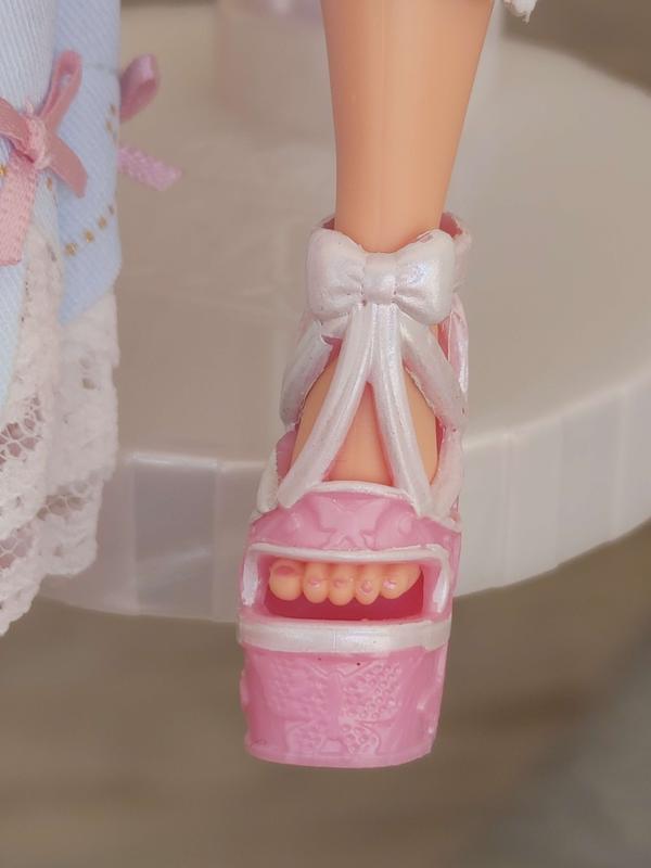 The shoes are gorgeous