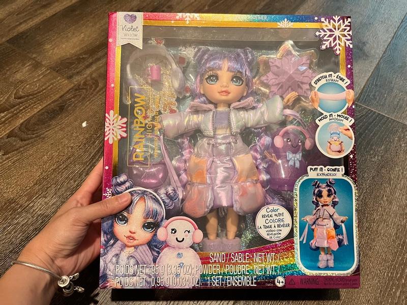 Amazon.com: Rainbow High Winter Wonderland Violet - Purple