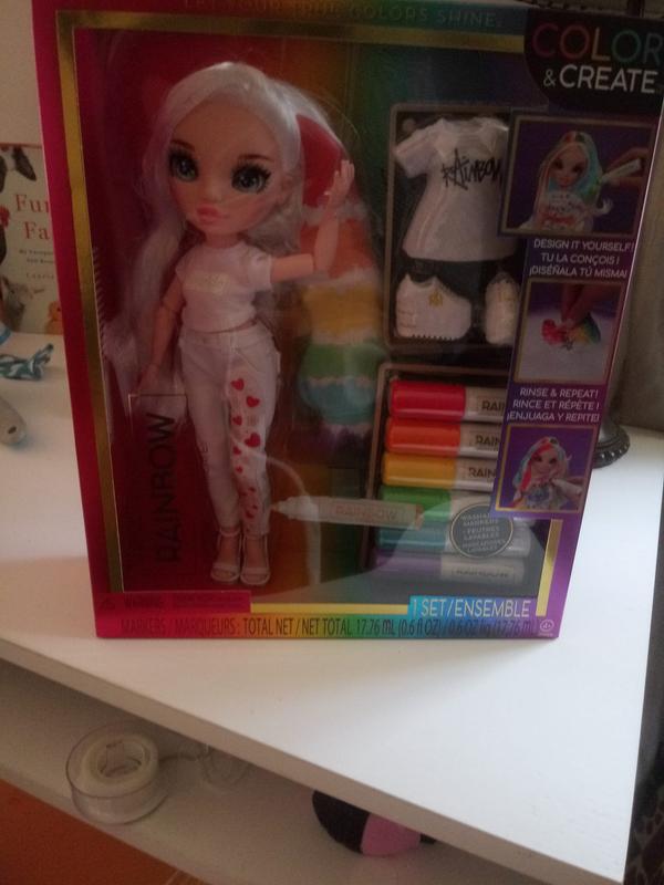 Rainbow High Color & Create DIY Fashion Doll