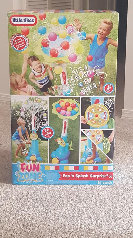 little tikes pop n splash surprise