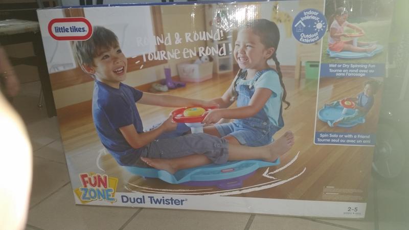 little tikes dual splash twister