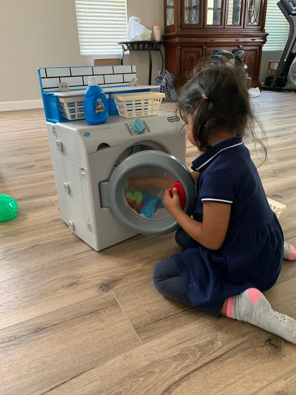 wooden toy washer and dryer