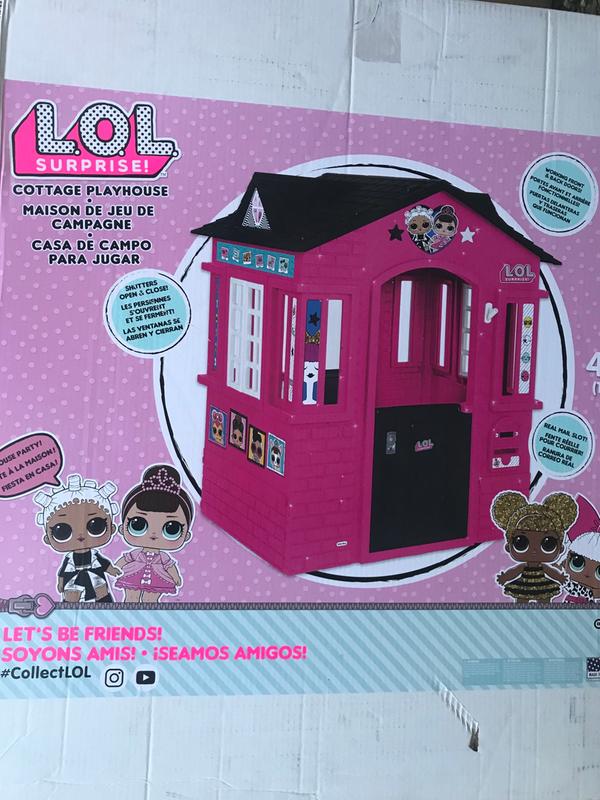 lol doll house box dimensions