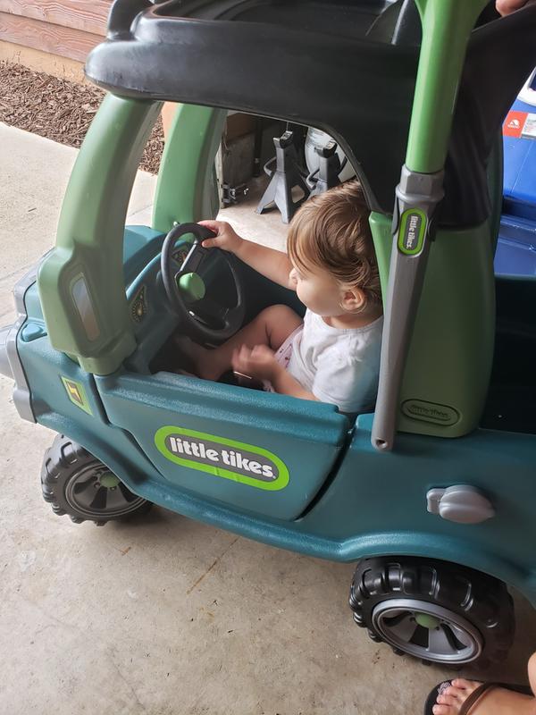 little tikes green truck