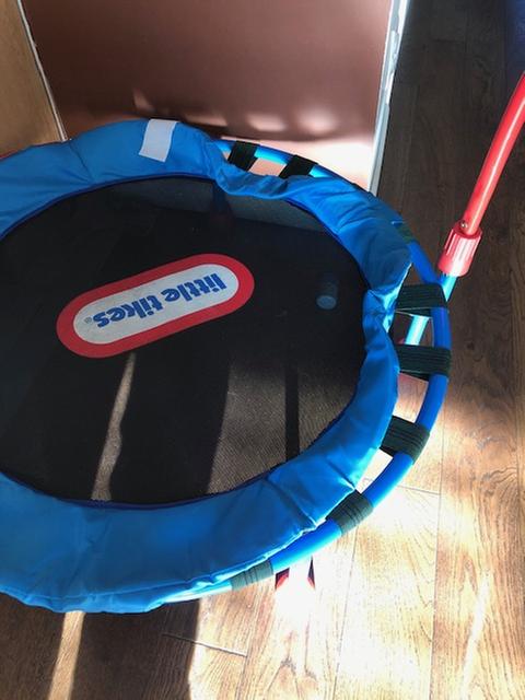 little tikes foldable trampoline