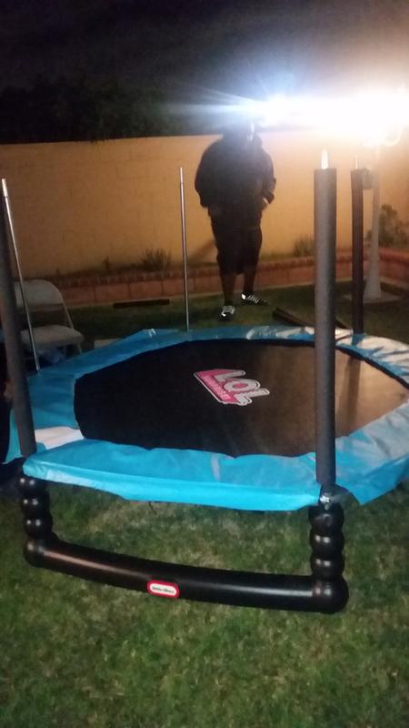 lol doll trampoline