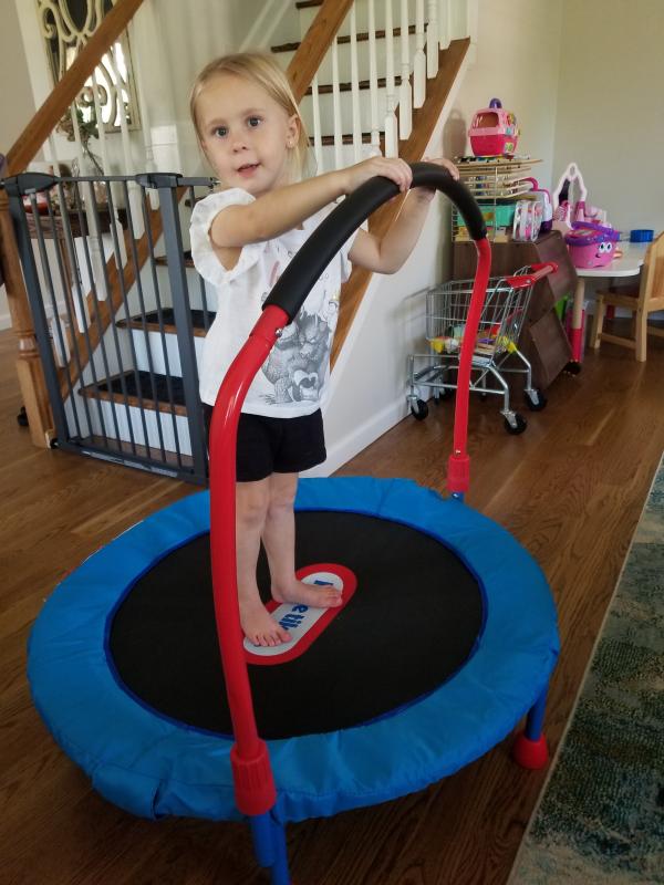 little tikes trampoline with handle