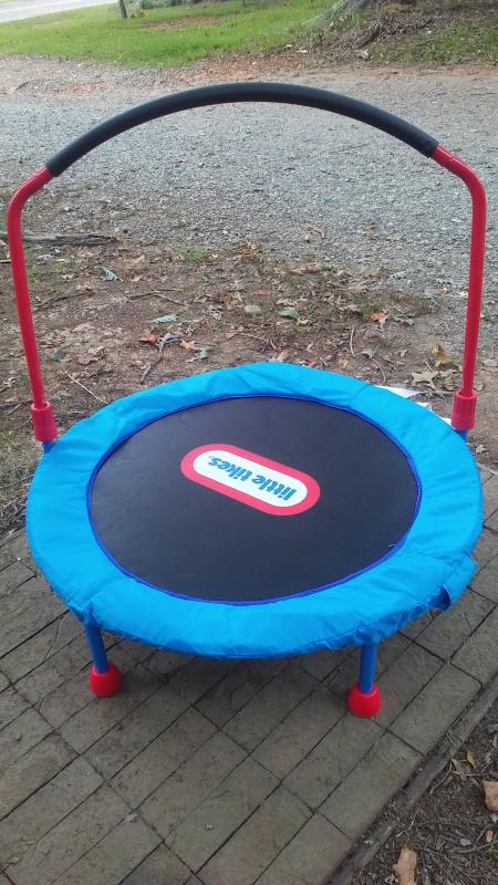 little tikes trampoline with handle