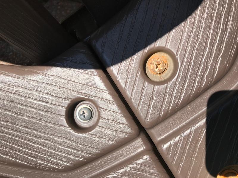 little tikes brown picnic table
