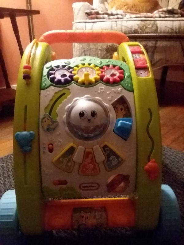 little tikes walker wheel lock