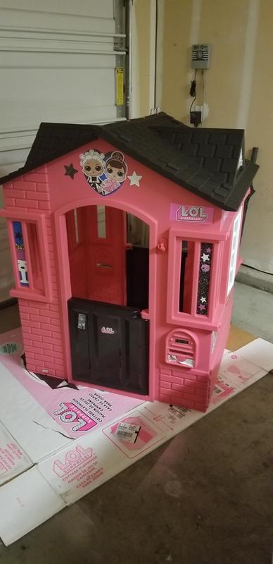 lol surprise cottage playhouse with glitter