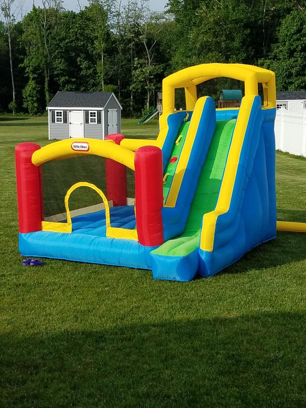 little tikes giant slide bouncer