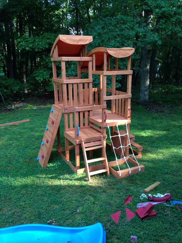 adventures bobcat ridge swing set