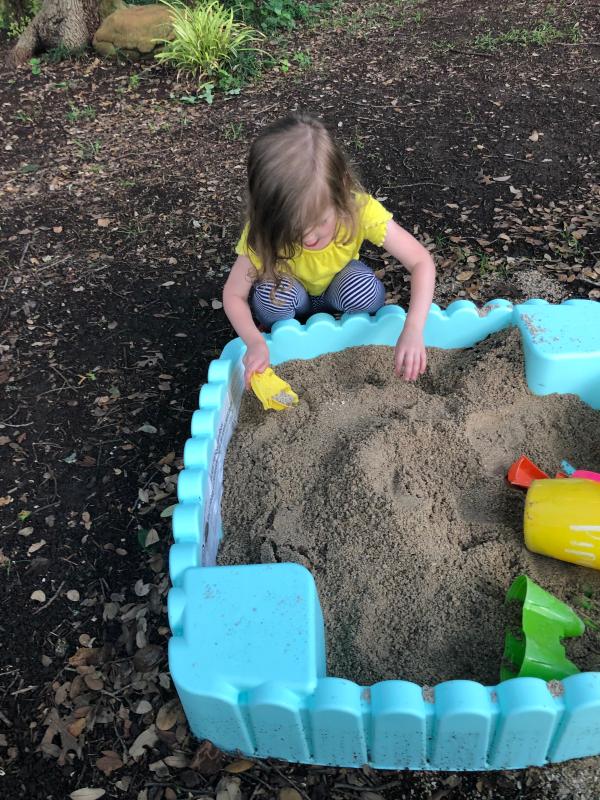 little tikes picket fence sandbox