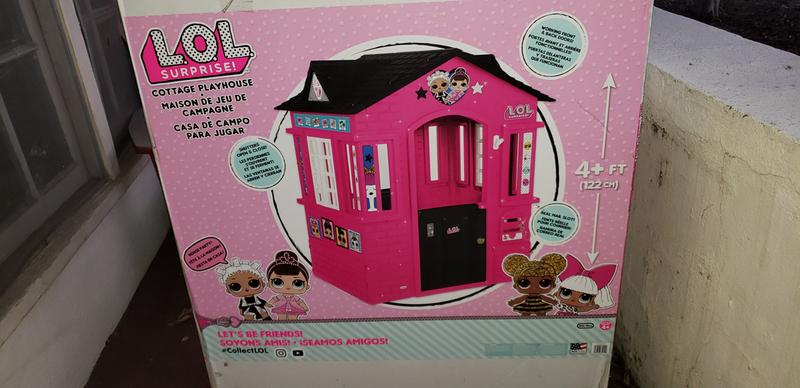 lol doll house outside