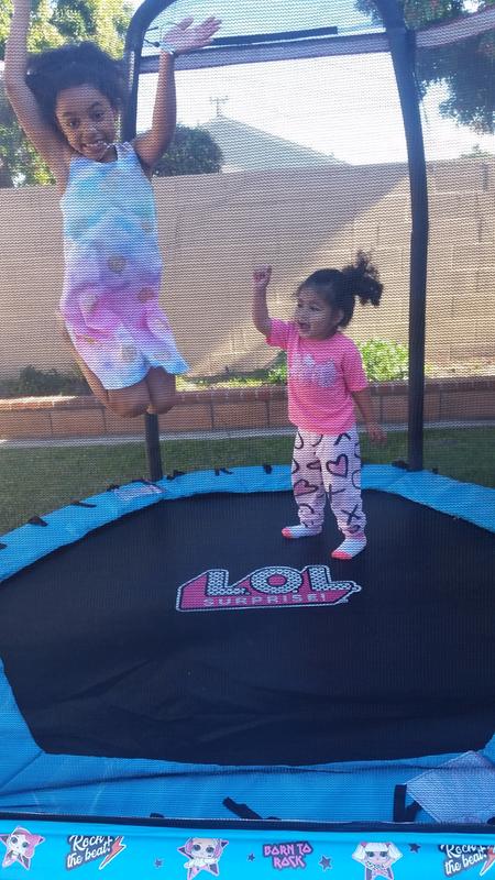 lol doll trampoline