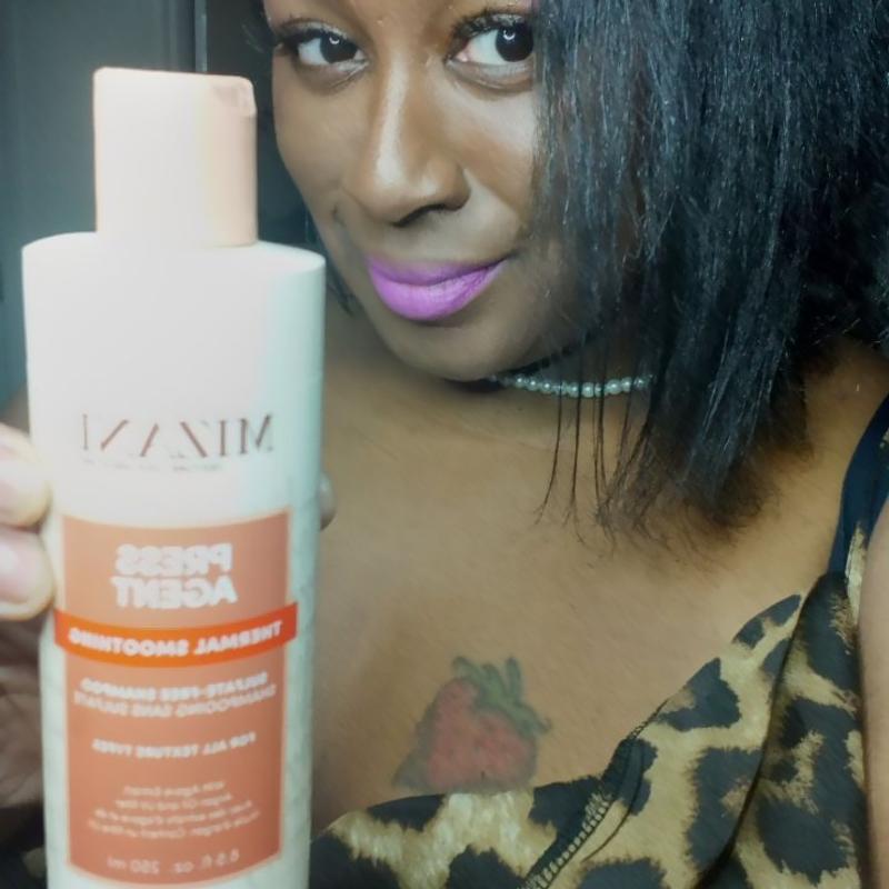 Press Agent Thermal Smoothing Sulfate-Free Shampoo | Mizani