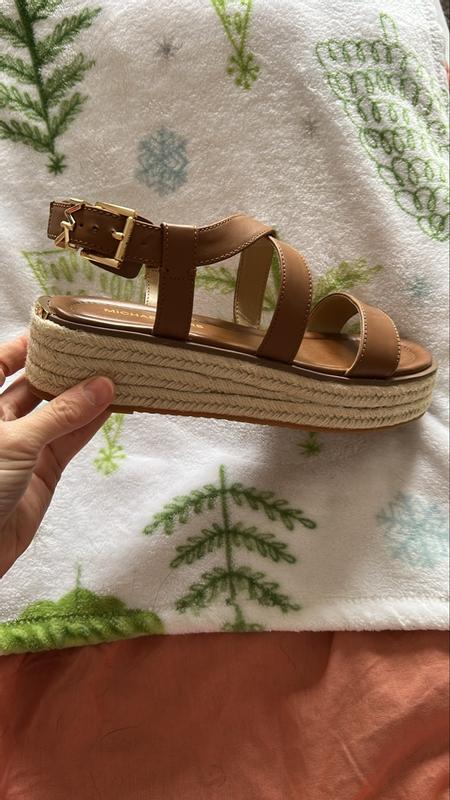 Michael Kors Espadrille Outfit Lynn Leather Platform Espadrille