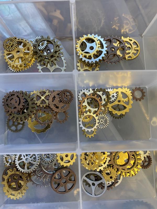 SSEELL 20 Stuk Vintage Brons Horloge Onderdelen Steampunk Cyberpunk Punk Cogs Gears DIY Sieraden Ambacht