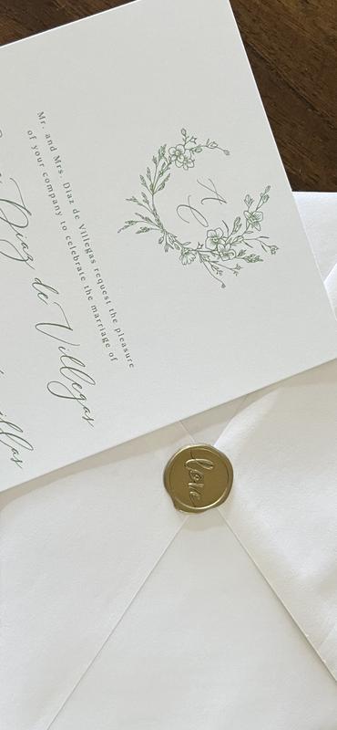 Gold Love Faux Wax Envelope Seals by Recollections™