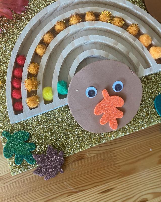 Wood Rainbow Sorting Tray by Creatology™ | Michaels