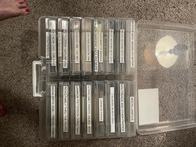 Clear 16 Case Photo & Craft Keeper by Simply Tidy® | Michaels