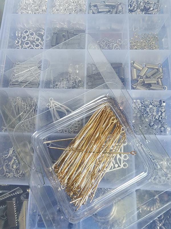 TOTAL 240 pins New Eye Pins by Bead Landing Gold Color 2 Packs of 120 ea. 