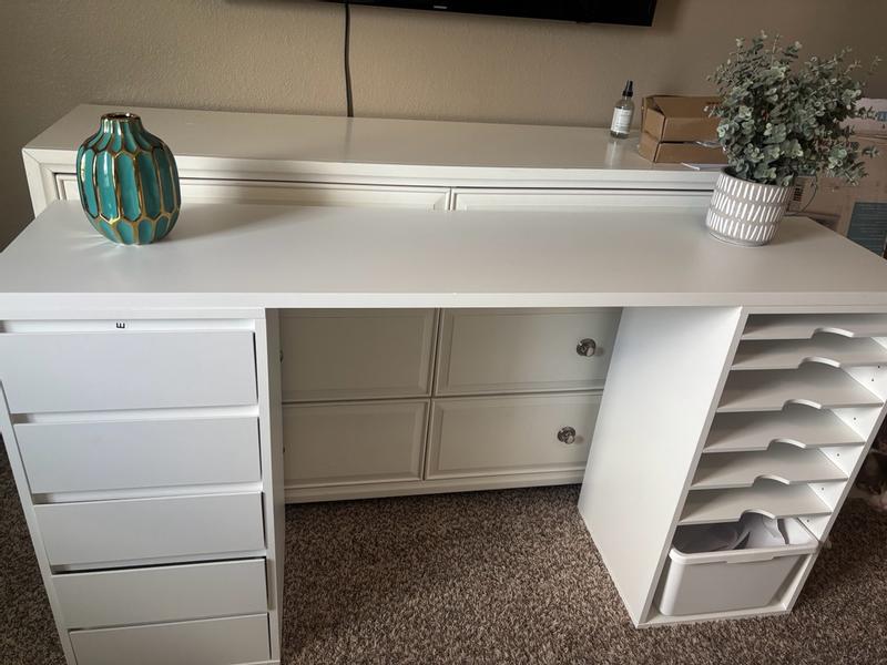 Make Station 5-Drawer Modular Chest by Simply Tidy®, Color: White