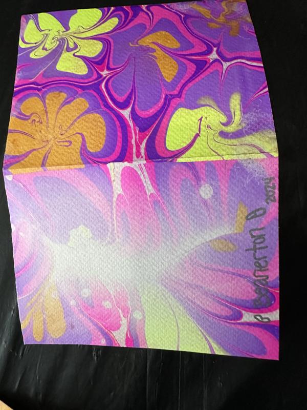 Velozenithize Water Marbling Paint for Kids, Marbling Kit for Kids