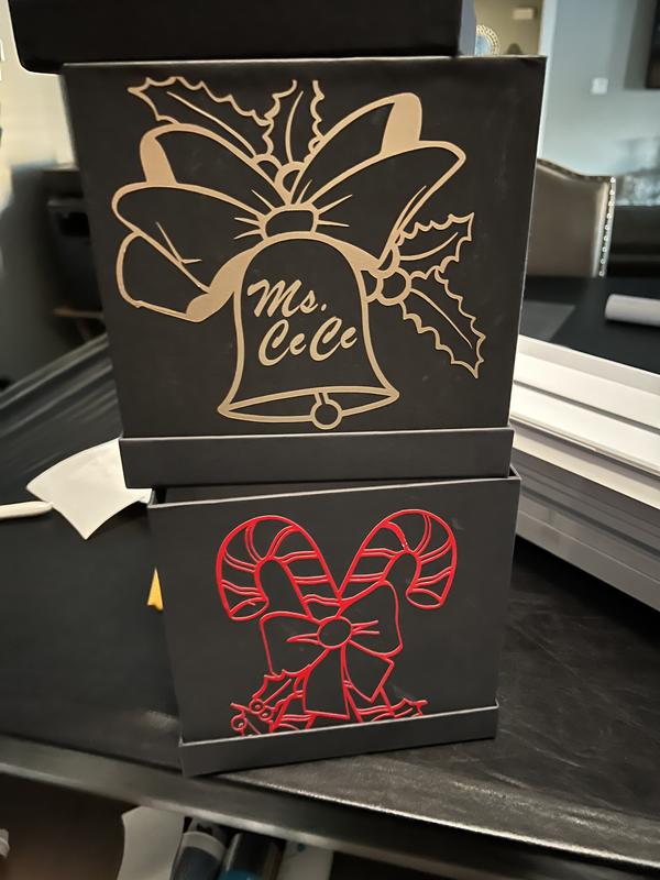 Cricut® Dark Metals Premium Permanent Textured Metallic Vinyl