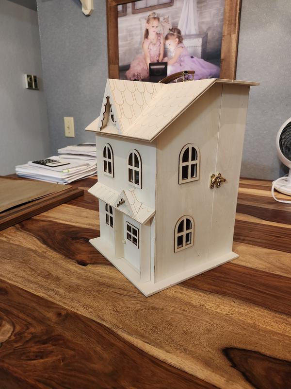 13 Wood 2-Story Dollhouse by Make Market®